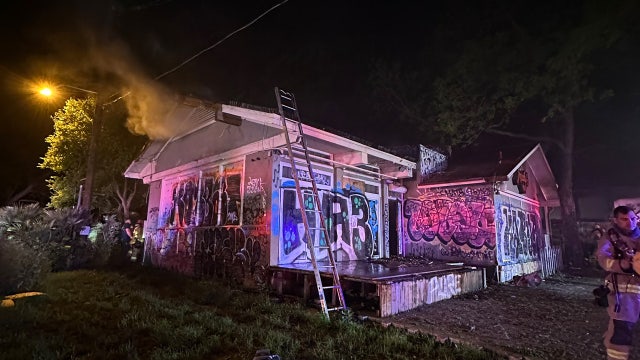 Fire breaks out at former Trudy's near UT campus