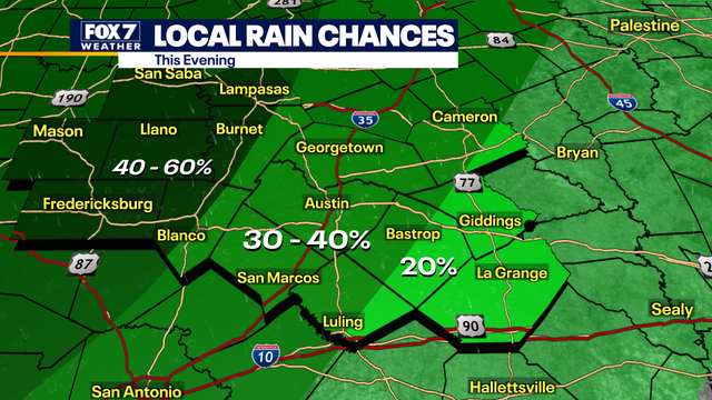 Austin weather: Severe storms possible in Central Texas
