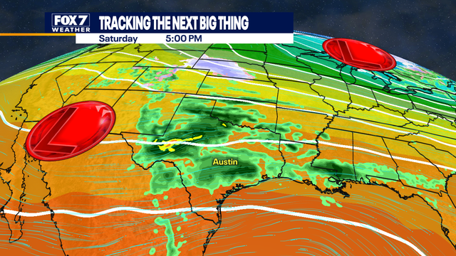 Austin weather: Cloudy and warm streak rolls on