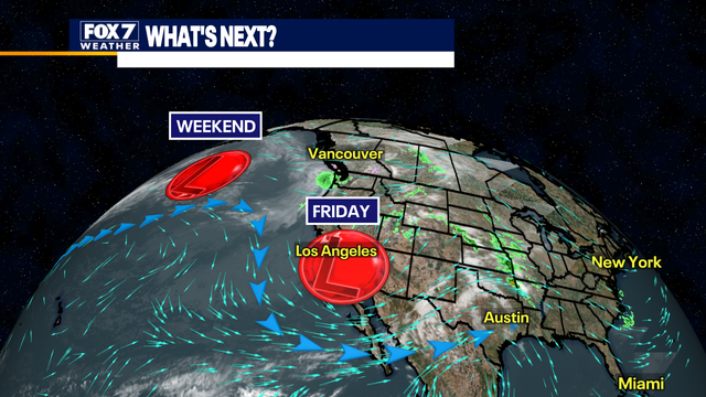 Austin weather: Rain, storms heading our way soon