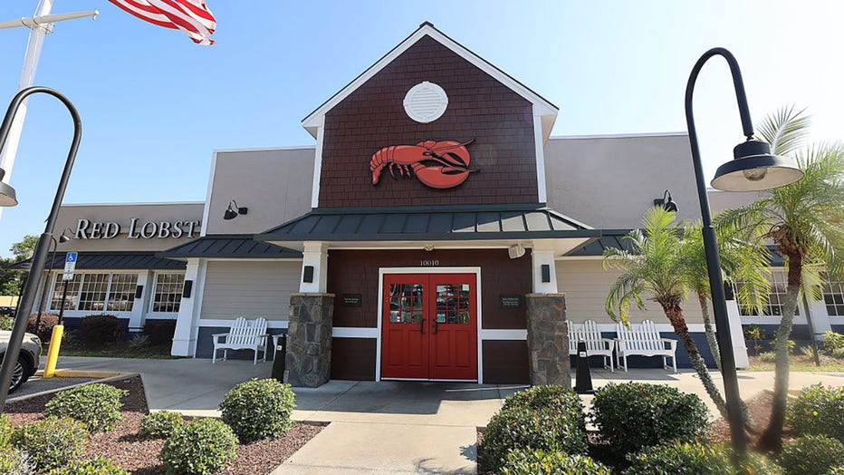 FILE - Red Lobster in Leesburg, Florida, on May 15, 2023. (Stephen M. Dowell/Orlando Sentinel/Tribune News Service via Getty Images)