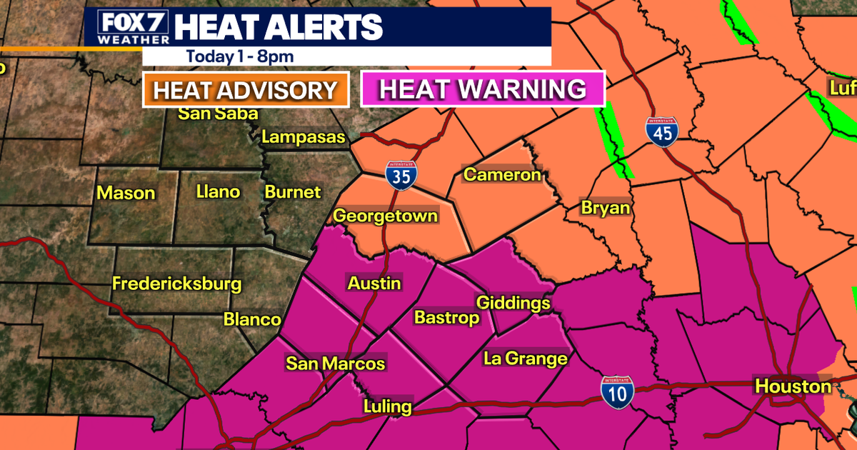 Austin weather: Excessive heat warning through Memorial Day | FOX 7 Austin