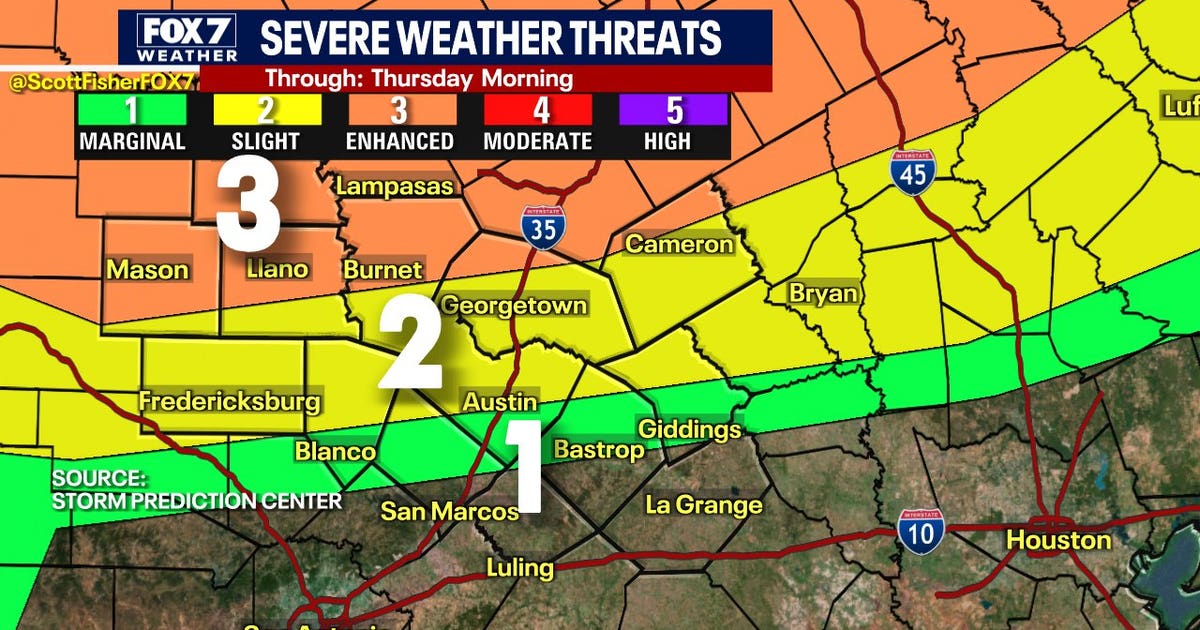 Austin weather: Severe storms coming to Central Texas | FOX 7 Austin