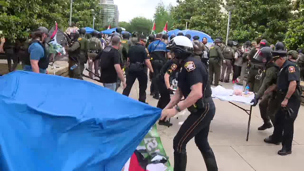 UT Dallas protests: Pro-Palestinian encampment dismantled by law enforcement, at least 17 arrested - Vimarsana News