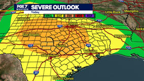 Austin weather: Enhanced risk of severe storms with heat indices near 100