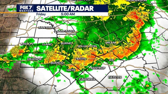 Austin weather: Flood advisory until 9 a.m.