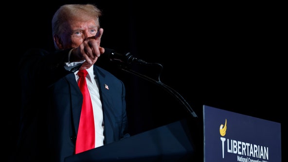 Trump booed during Libertarian convention speech