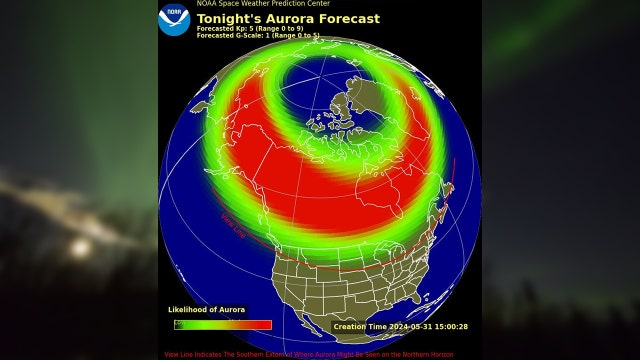 Northern lights forecast for DC, MD, VA: Will aurora borealis be visible Friday and Saturday?