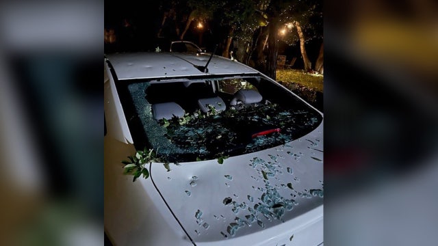 PHOTOS: Severe weather drops softball-sized hail in central Texas