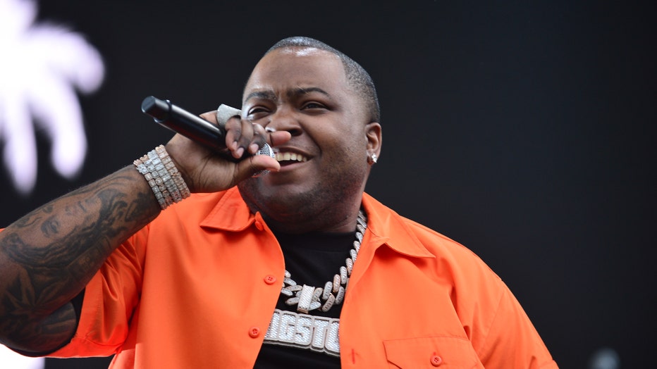 Sean Kingston performs live on stage during
