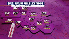 Austin weather: Possibility of triple digit heat today