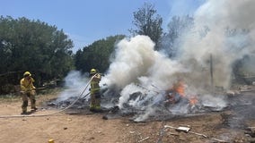 Brush fire in southwest Austin near encampment: AFD