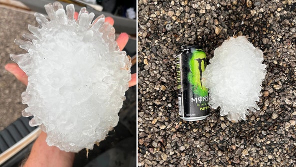 Texas Panhandle hailstone could be the largest in state history