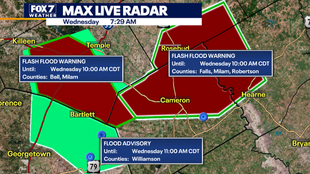 Austin weather: Flooding possible for parts of Central Texas