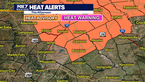 Austin weather: Heat alerts as hot temperatures return