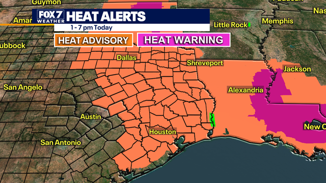 Austin weather: Triple digit streak continues, humidity lower