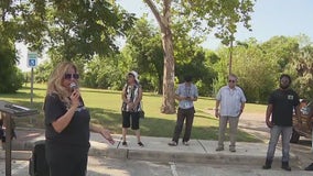 East Austin residents protest boat rental company building permanent facility