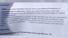 Threatening flyers found on political signs in San Marcos: police