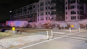 Train derailment in East Austin nearly misses apartment complex