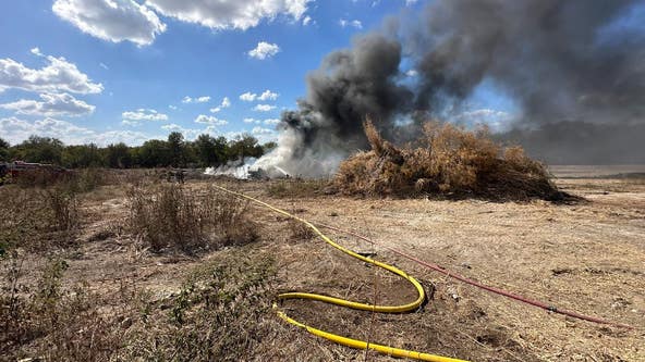 AFD puts out large equipment fire in East Austin