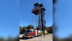 Hays County crisis team uses bucket truck to train on how to help people in mental health crisis