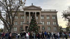 Hundreds camp out for annual downtown Georgetown square lighting