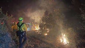 Hudson Fire sparked by structure fire in Bastrop County