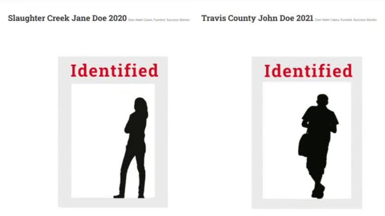 DNA Doe Project Brings Closure to Two Austin Cases