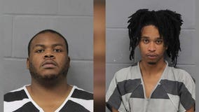 2 men arrested after APD officers witness them stealing $8K from victim's car