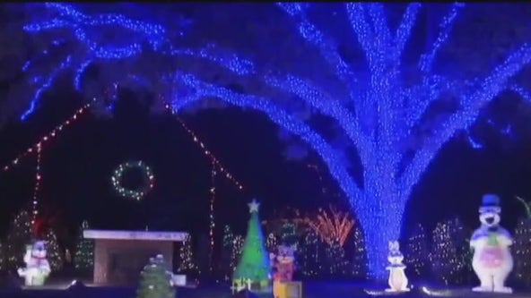 60th annual Austin Trail of Lights including Zilker Eagle mini-train this year