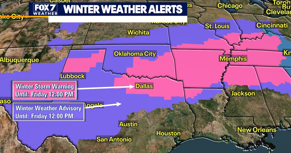 Austin weather: Winter Weather Advisory for some areas | FOX 7 Austin