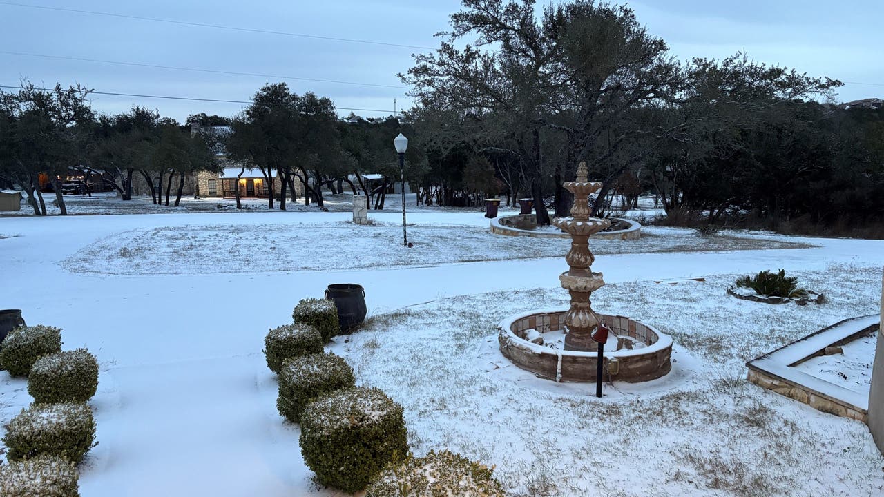 Austin weather: Snow moves out but refreezing possible later