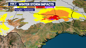 Austin weather: Winter storm preps and snow chances