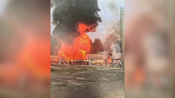 No injuries after large fire in Flatonia
