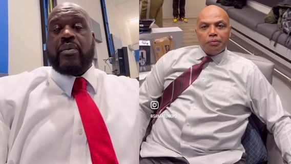 WATCH: Shaq, Charles Barkley send videos to injured San Antonio police officers