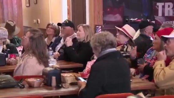 Inauguration Day: Trump Burger in Flatonia holds watch party