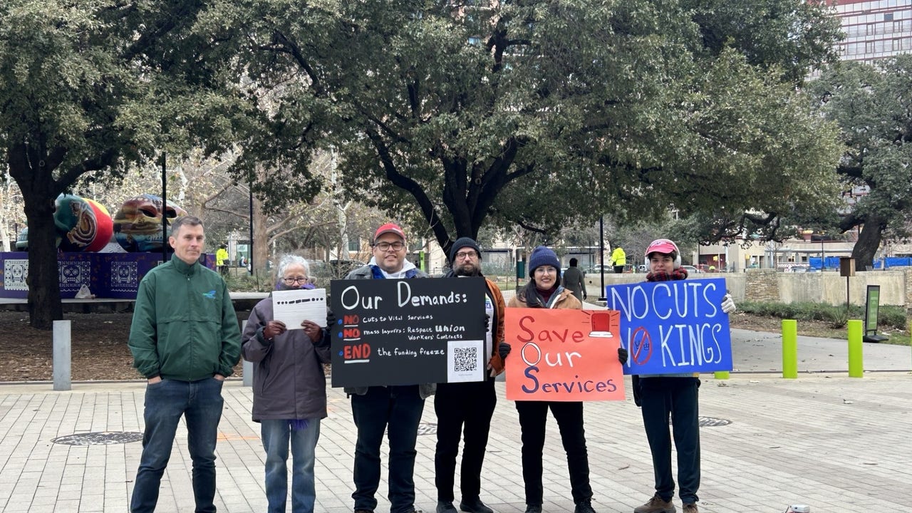 Federal Workers Protest Cuts, Layoffs Across Multiple Cities