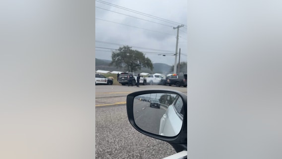 Video shows tense moments of police chase ending in Jonestown