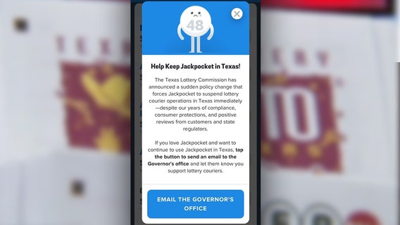 Texas Lottery fallout: Jackpocket suspends operations in Texas