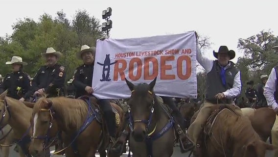 Houston Livestock Show & Rodeo's Pony Express relay trots through Austin