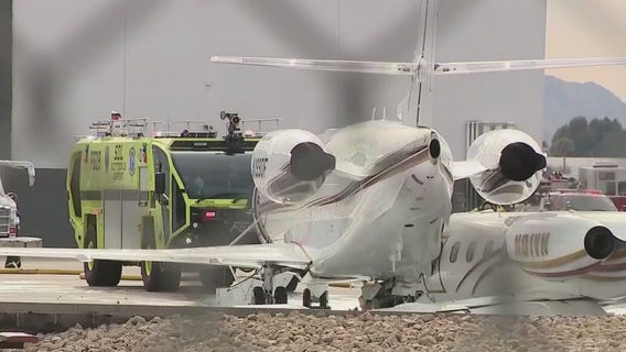 Arizona plane crash: Jet leaving Austin crashes into another plane in Scottsdale