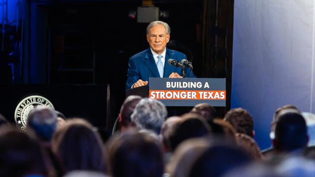 Gov. Greg Abbott outlines emergency items in annual State of the State address