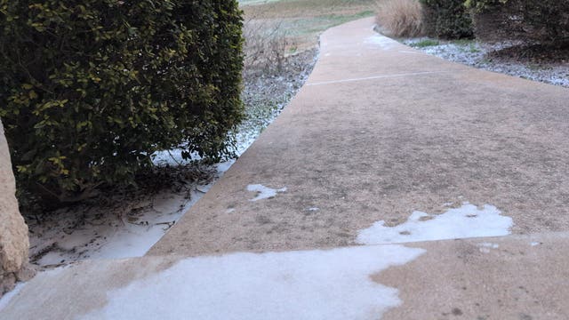 Austin weather: Light snow falls in some areas