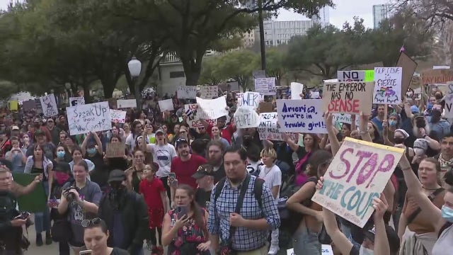 Austin anti-Trump protest: Hundreds gather at Capitol