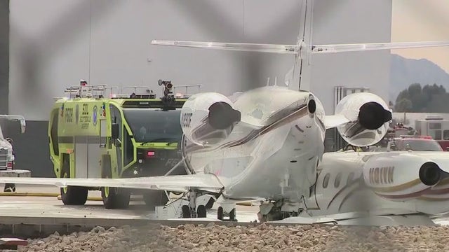 Arizona plane crash: Jet leaving Austin crashes into another plane in Scottsdale