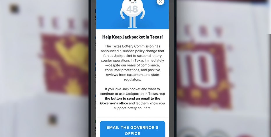 Texas Lottery fallout: Jackpocket suspends operations in Texas