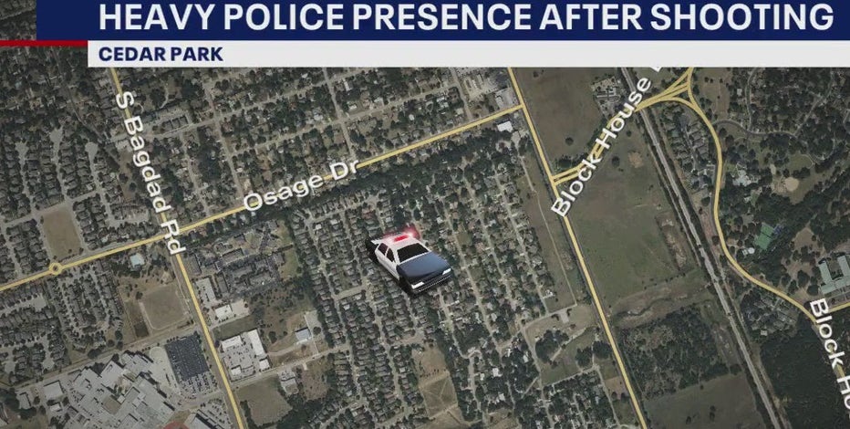 Cedar Park police say shooting suspect at large, 'heavy police presence' in area