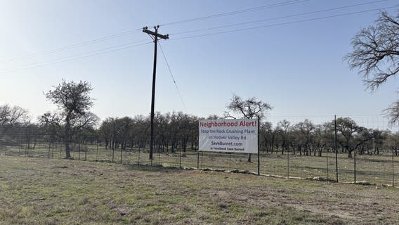 Pushback against controversial Burnet rock crusher quarry continues