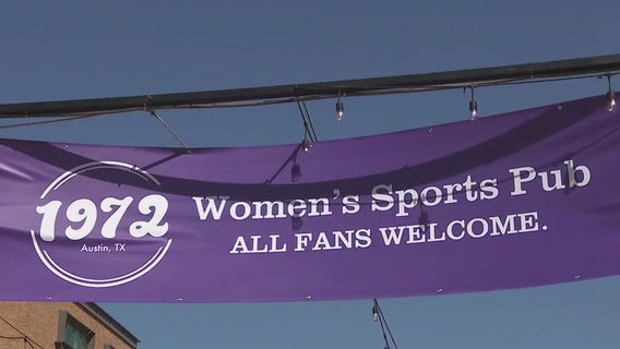 First-of-its-kind women's sports bar in Austin holds grand opening