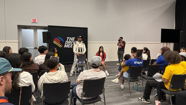 NASCAR'S Bubba Wallace inspires Austin teens ahead of COTA race